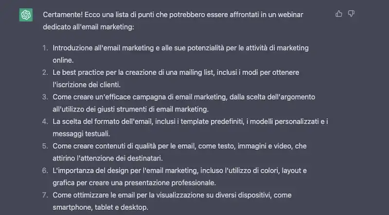 organizzare un webinar